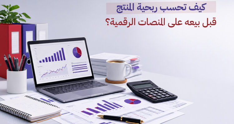 كيف تحسب ربحية المنتج قبل بيعه على المنصات الرقمية؟